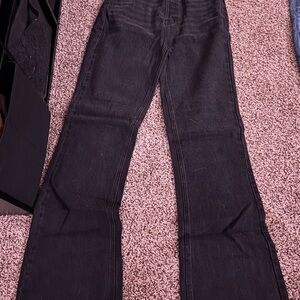 Black Flared Jeans